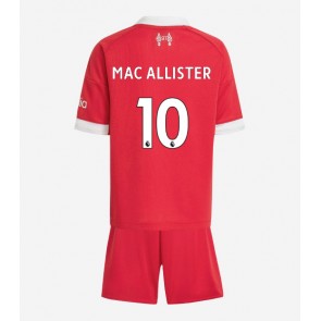 Liverpool Alexis Mac Allister #10 Domaci Dres za Dječji 2025-26 Kratak Rukavima (+ kratke hlače)